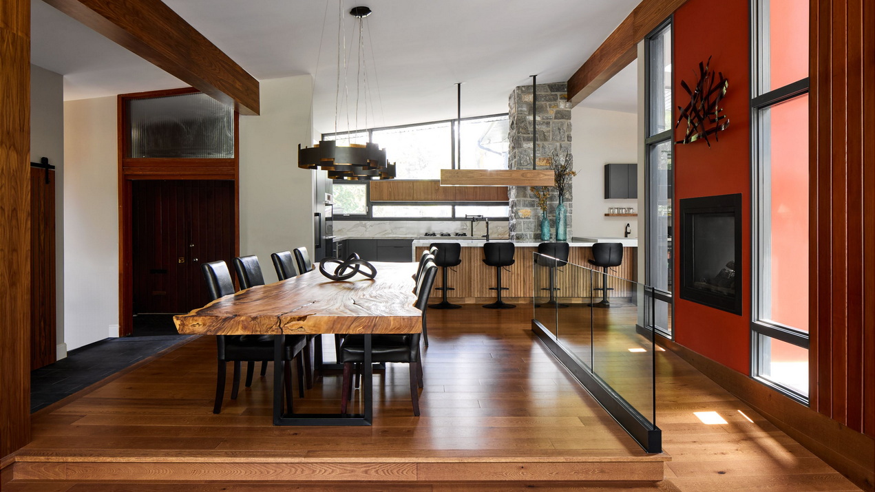 2025 Housing Design Awards Ottawa homes renovations amsted design-build mid-century modern accessible dining room renovator