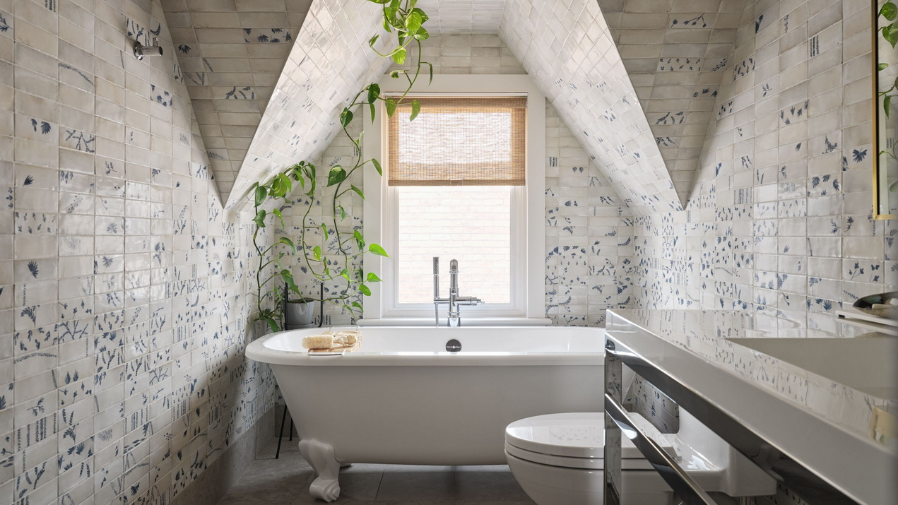 2025 Housing Design Awards Ottawa homes bathroom tile standalone tub clawfoot Nathan kyle studio