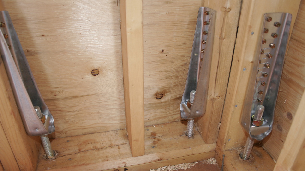 steve maxwell wall anchors disaster resistant home construction