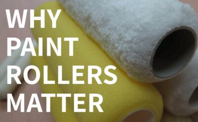 paint rollers Steve Maxwell home improvement painting tips