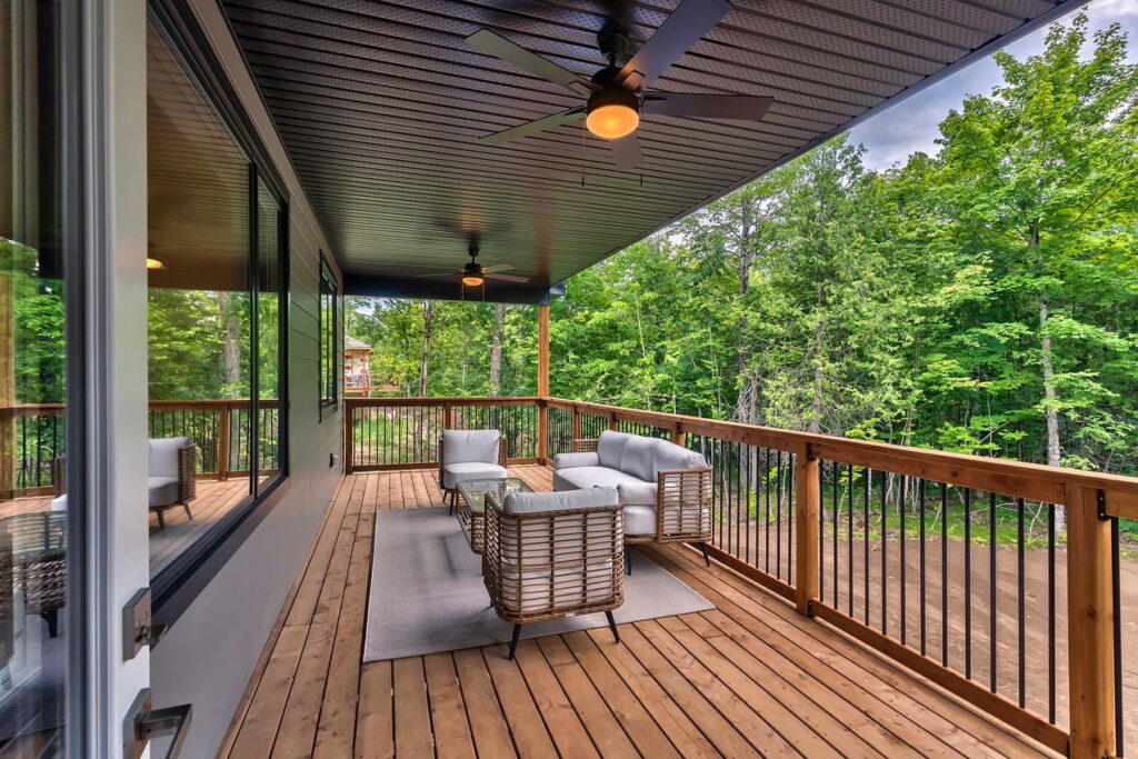 BLD Homes covered deck