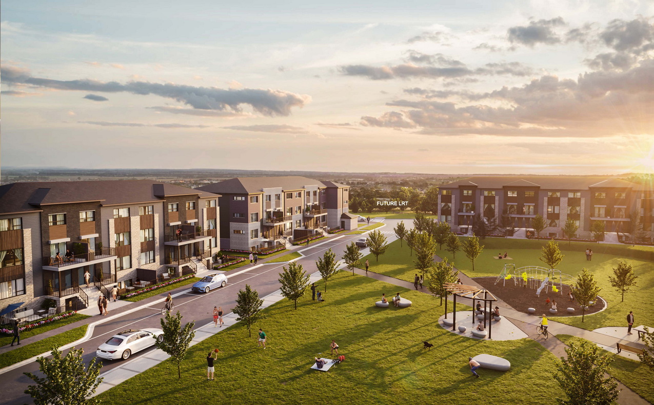 Parkside at Arcadia launches Minto Communities Ottawa new homes community rendering