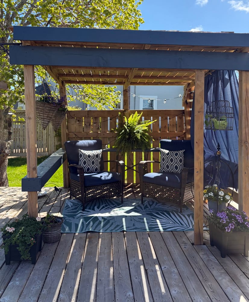 cosy outdoor spaces sue pitchforth covered deck nook