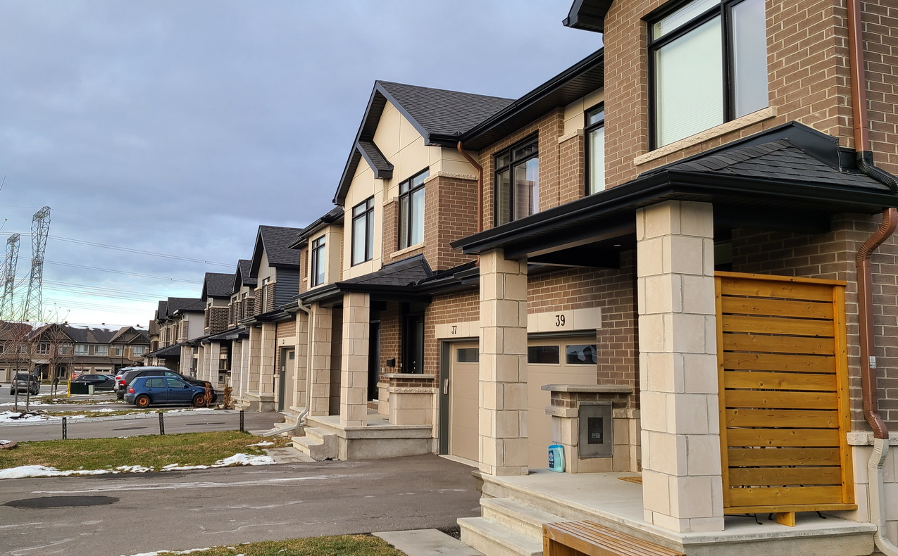 november 2022 new-homes sales Ottawa townhomes