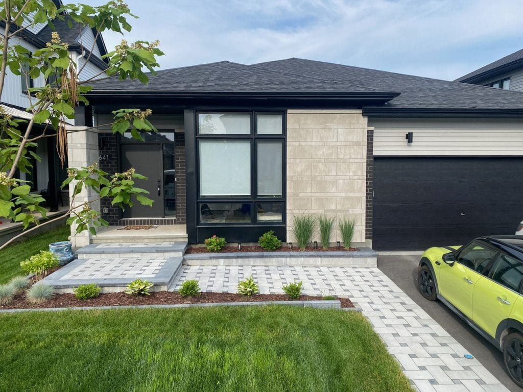 outdoor oasis Aberdeen Development Group front yard landscaping
