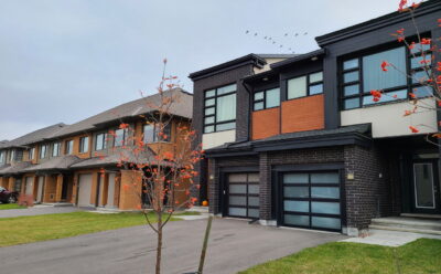 October 2022 new-home sales Ottawa streetscape