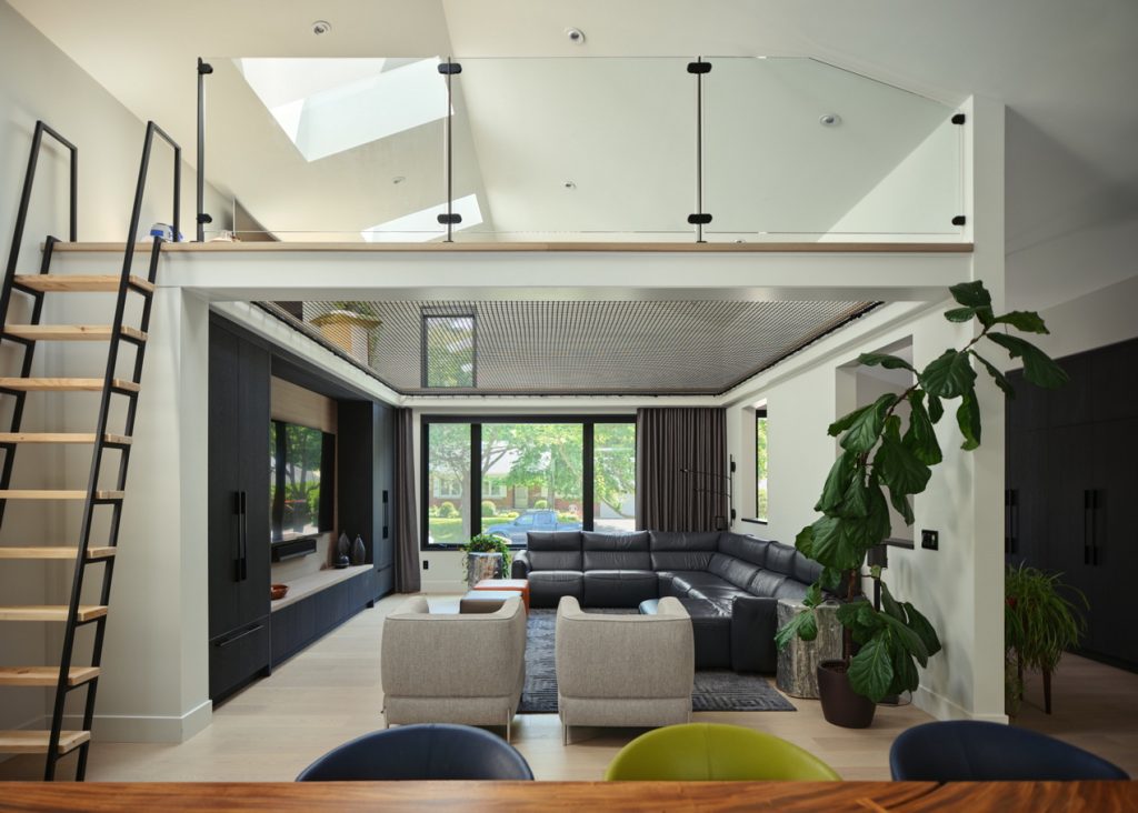 2025 People’s Choice housing design awards rnd construction ottawa renovation living room loft