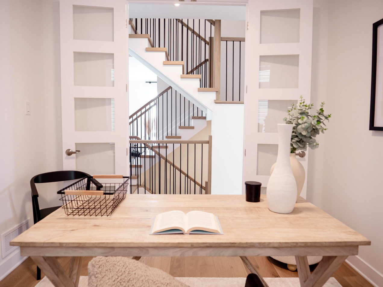 Ottawa construction two-storey single Penticton riverside south net zero ready home office