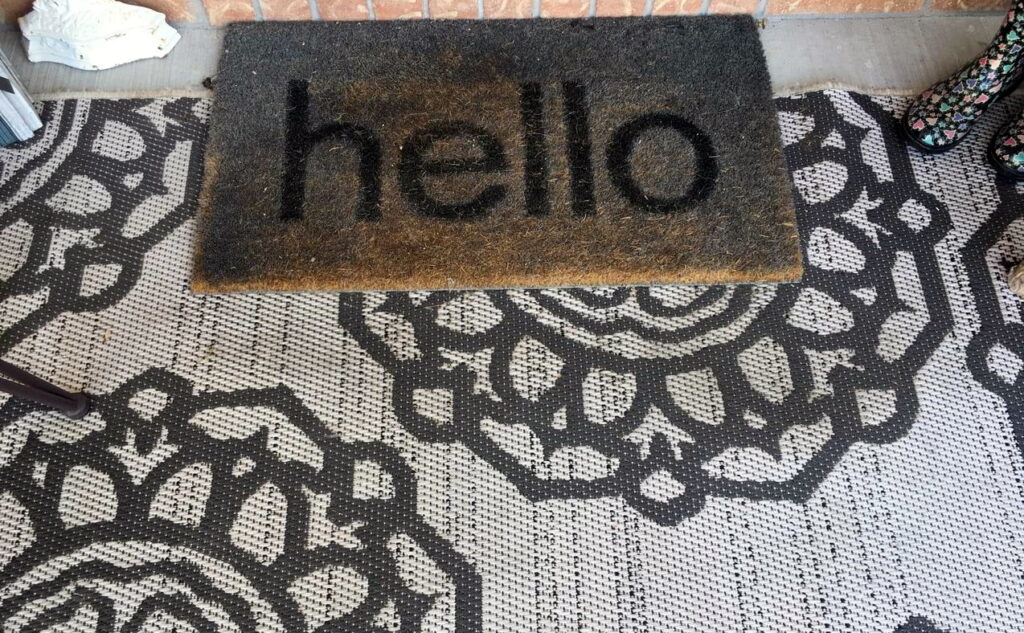 Sue Pitchforth door mats