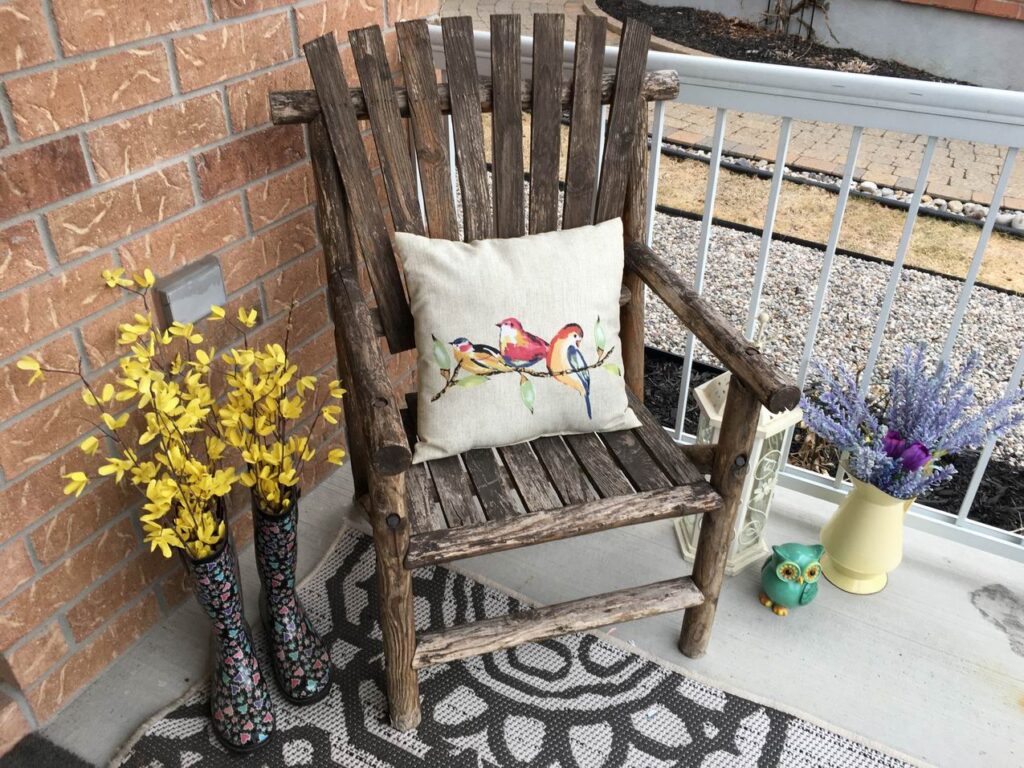 decorating your porch Sue Pitchforth