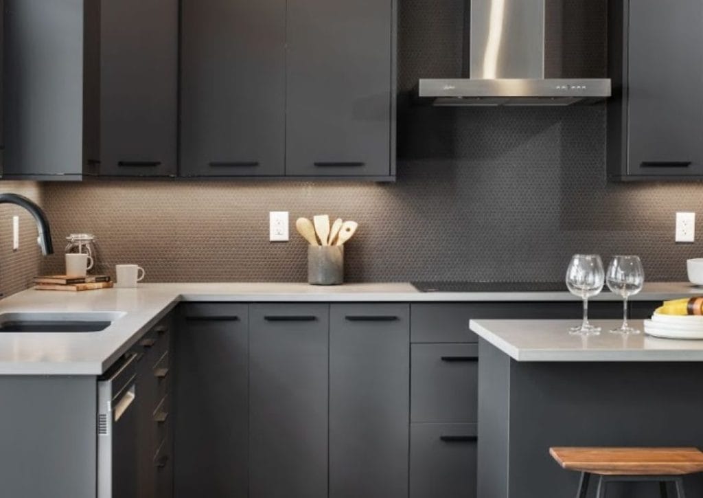 Potvin Construction says undercounter lighting is an essential accessory when designing kitchen cabinetry.