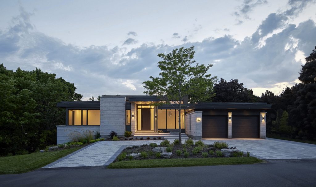 Ottawa architect lifetime achievement award custom contemporary home