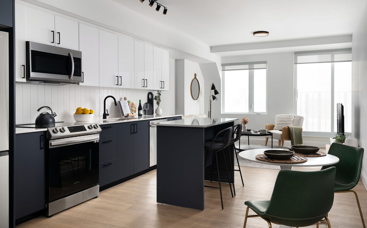 2023 Round 1 People's Choice Award Ottawa apartment kitchen Linebox CLV Group