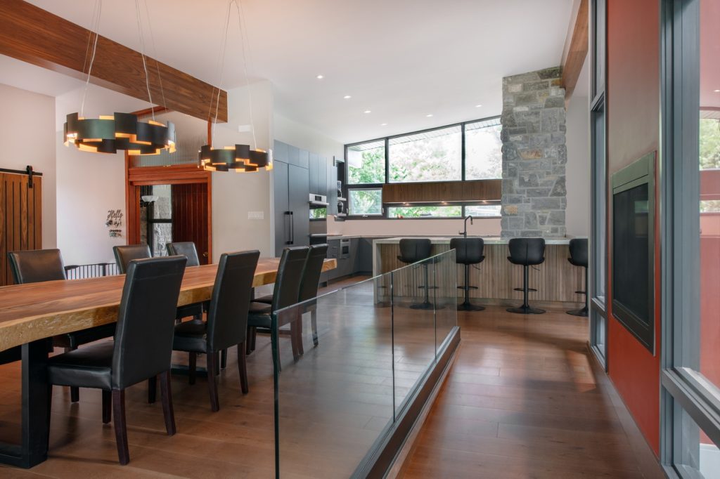 renovation ottawa parade of homes amsted design-build dining room accessible ramp