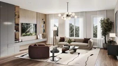 the ridge caivan ottawa new homes living room