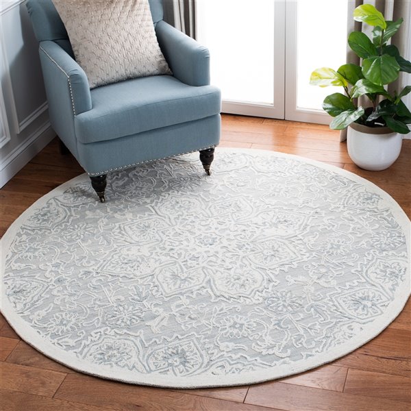 sue pitchforth decor therapy plus round area rug rona