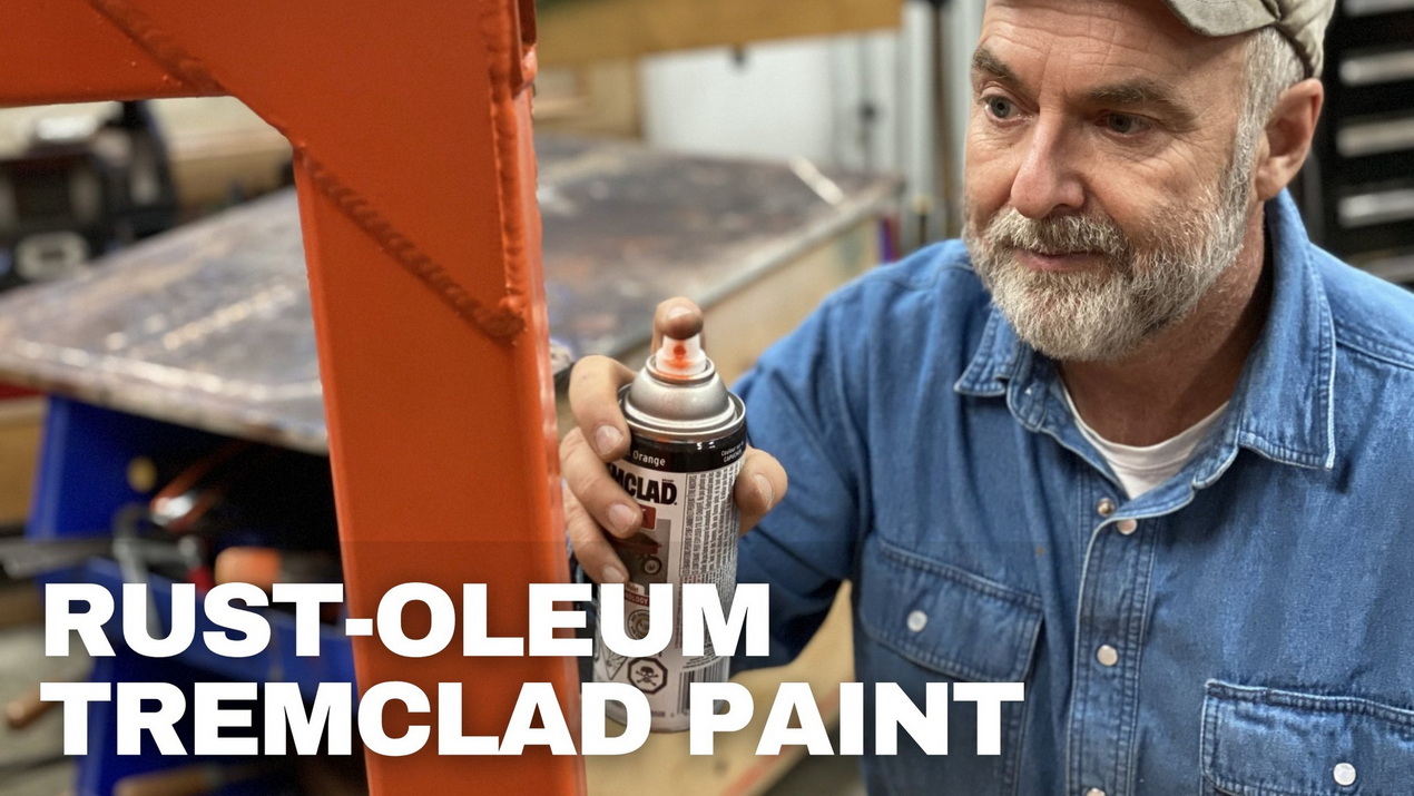 tremclad rust-oleum spray paint outdoor metal steve maxwell