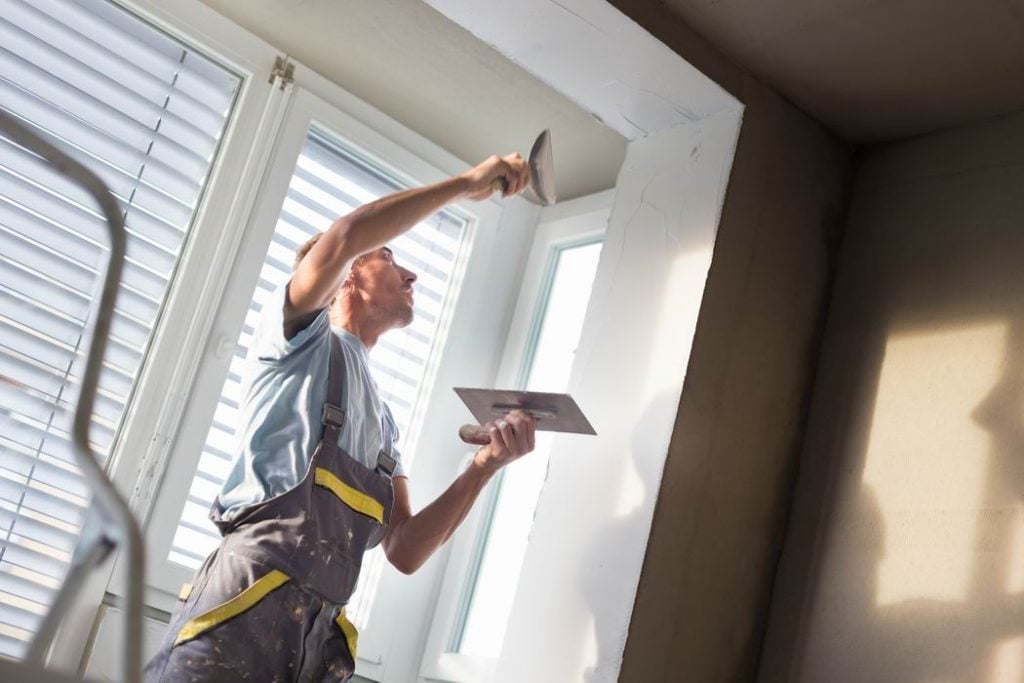 Steve Maxwell home improvement construction plaster repair ceiling