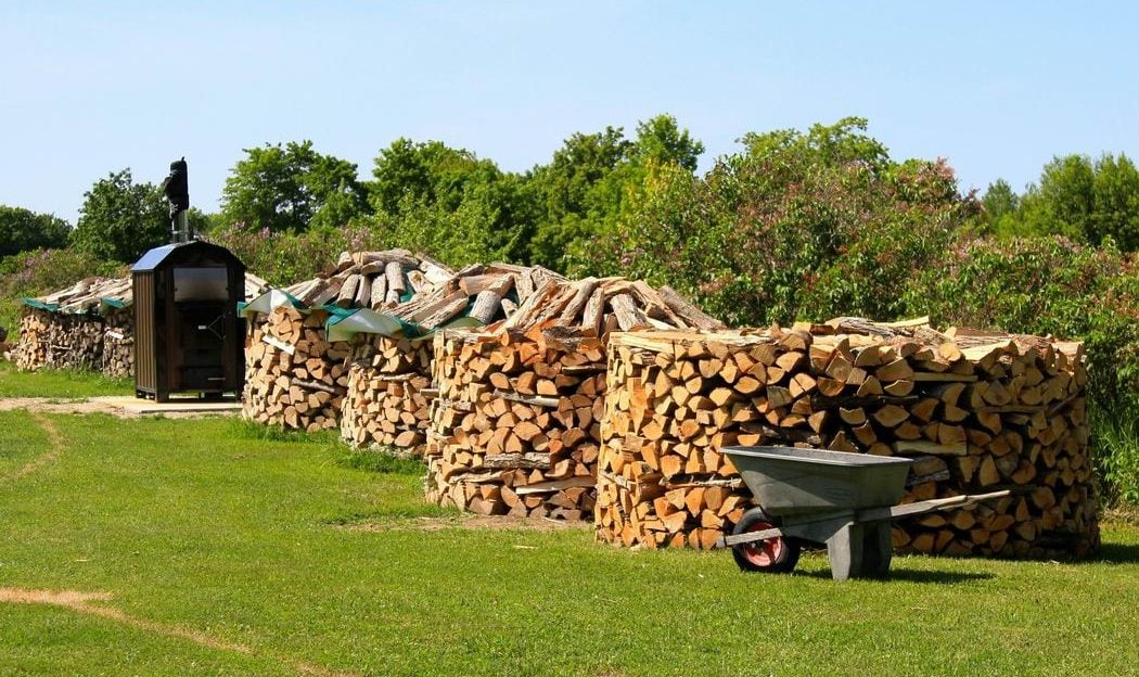 stacking firewood Steve Maxwell home improvement