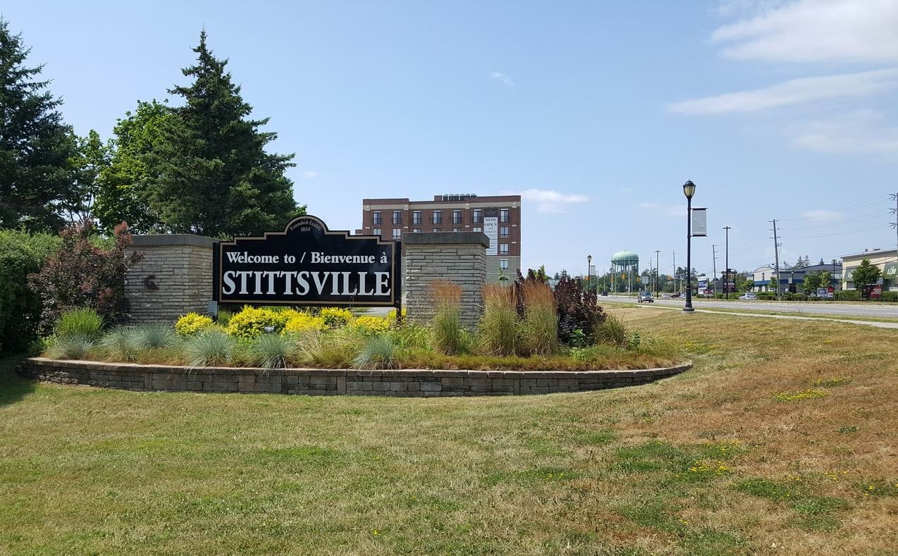 Stittsville Ontario Ottawa community profile Stittsville sign