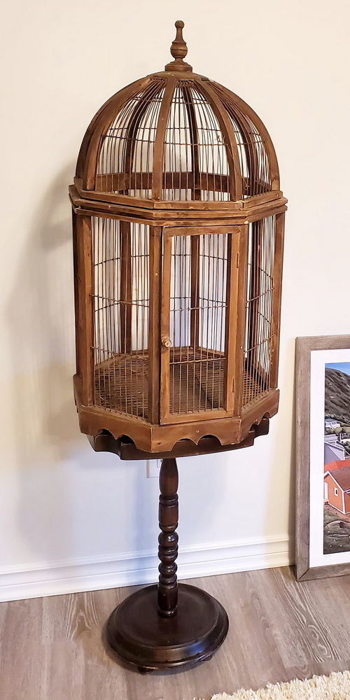 sue pitchforth decorating ideas wood bird cage