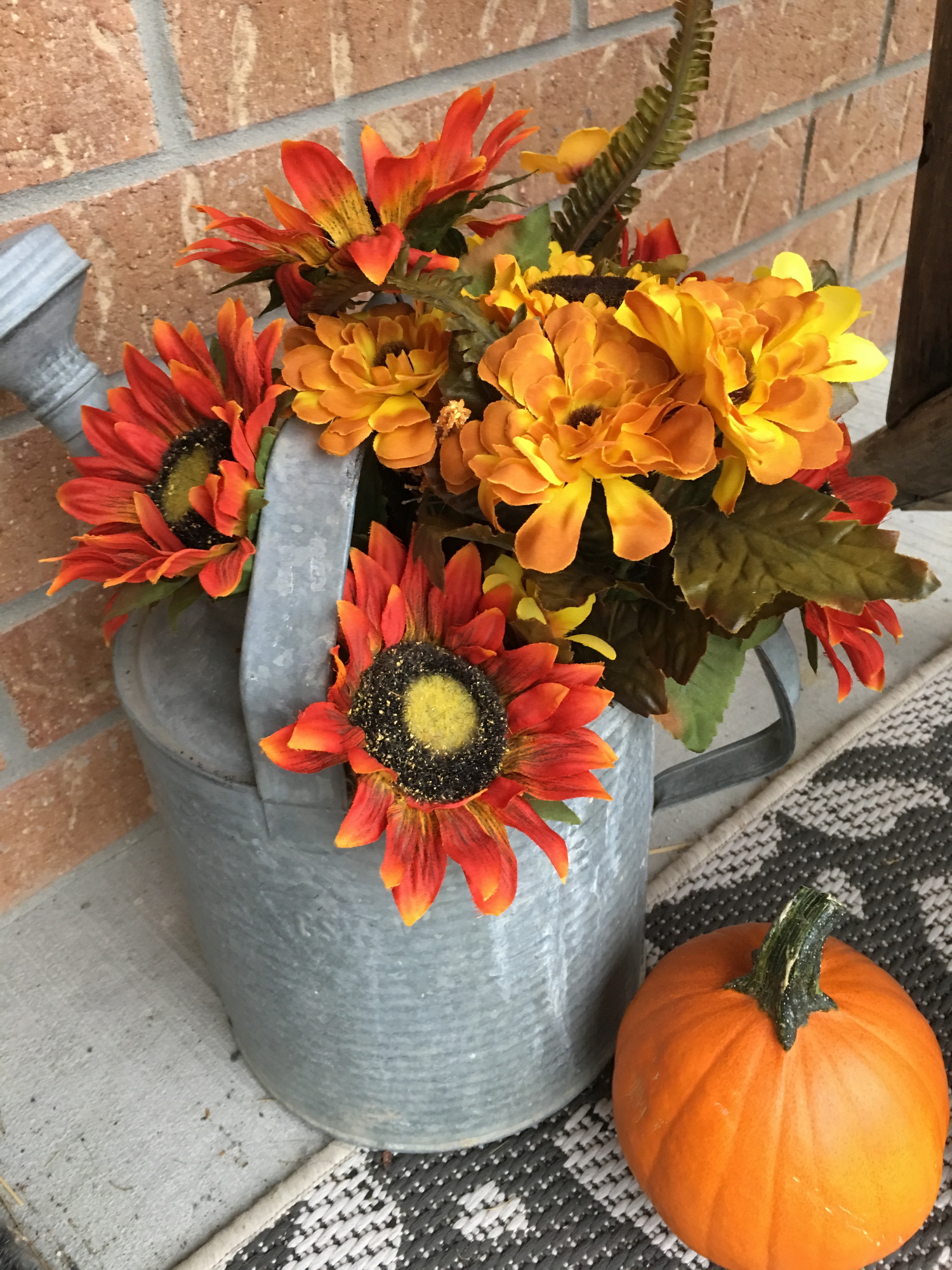 thrifty fall decor