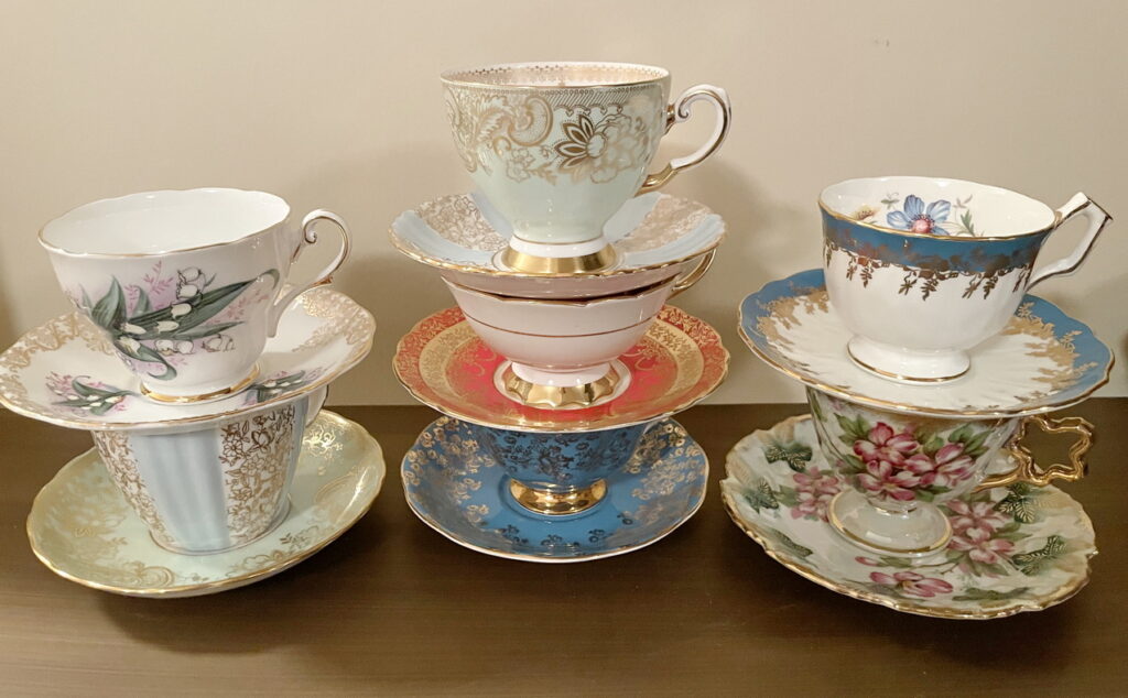 sue pitchforth tea cups