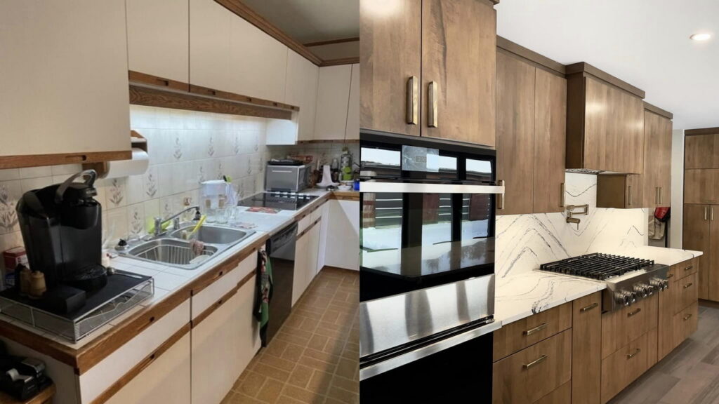 Sue Pitchforth Ottawa design kitchen before and after