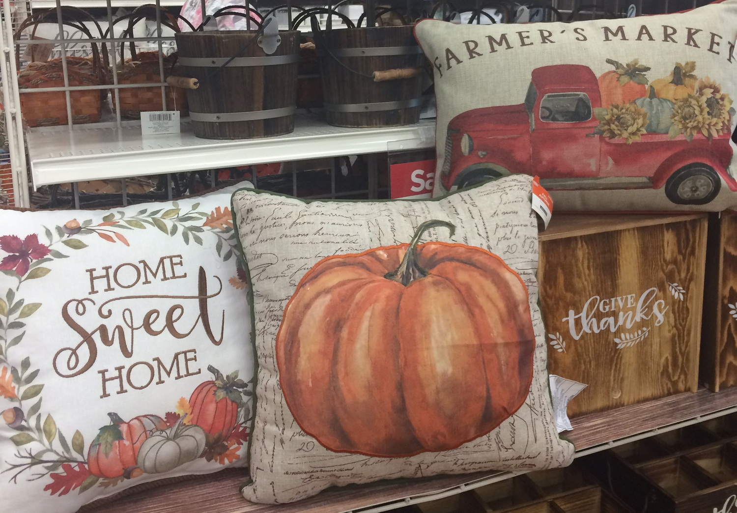 thrifty fall decor