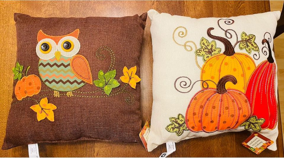 thrifty fall decor