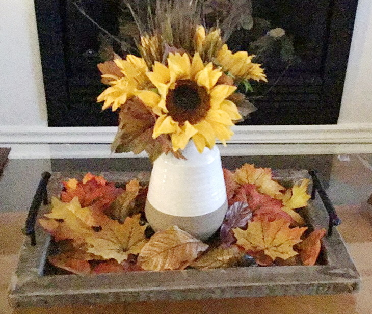 thrifty fall decor