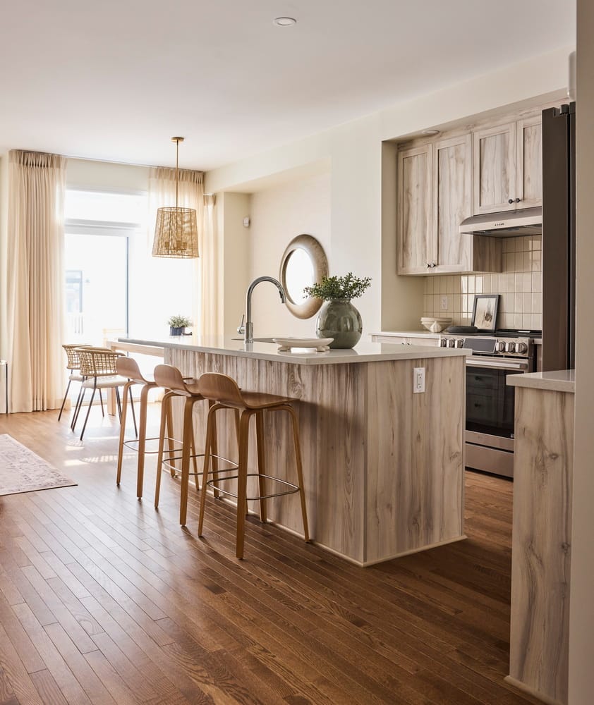 Ottawa new homes Findlay Creek townhome abbey kitchen