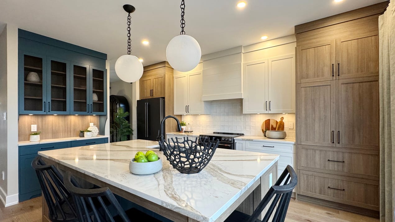 Tamarack models Ottawa new homes Findlay Creek single-family home payton kitchen