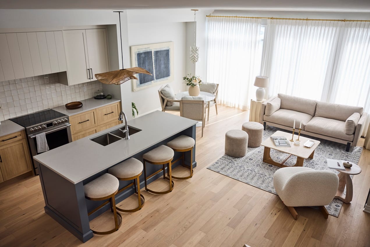 Tamarack models Ottawa new homes Findlay Creek townhome samira kitchen