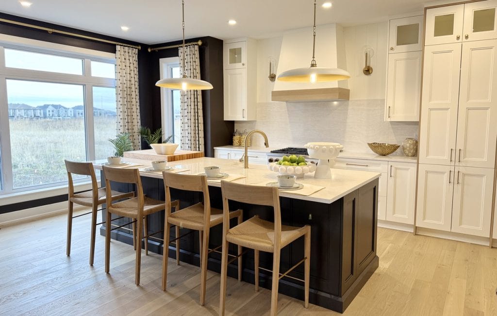 Tamarack models Ottawa new homes Findlay Creek single-family home st. james kitchen