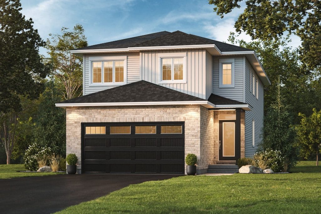 average price of a new build Ottawa homes housing tartan Findlay creek sirius