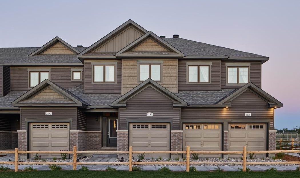 two-storey townhome models eQ Homes