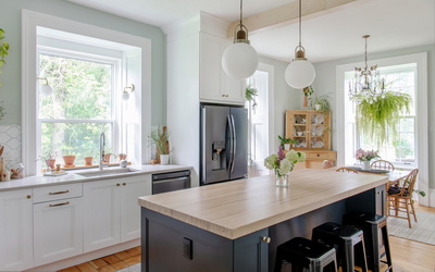 Urban Quarry BEX Interiors country kitchen butcher block