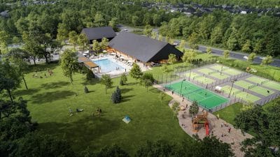 the villages at clarence crossing eq homes Ottawa new homes village lodge sports courts parks