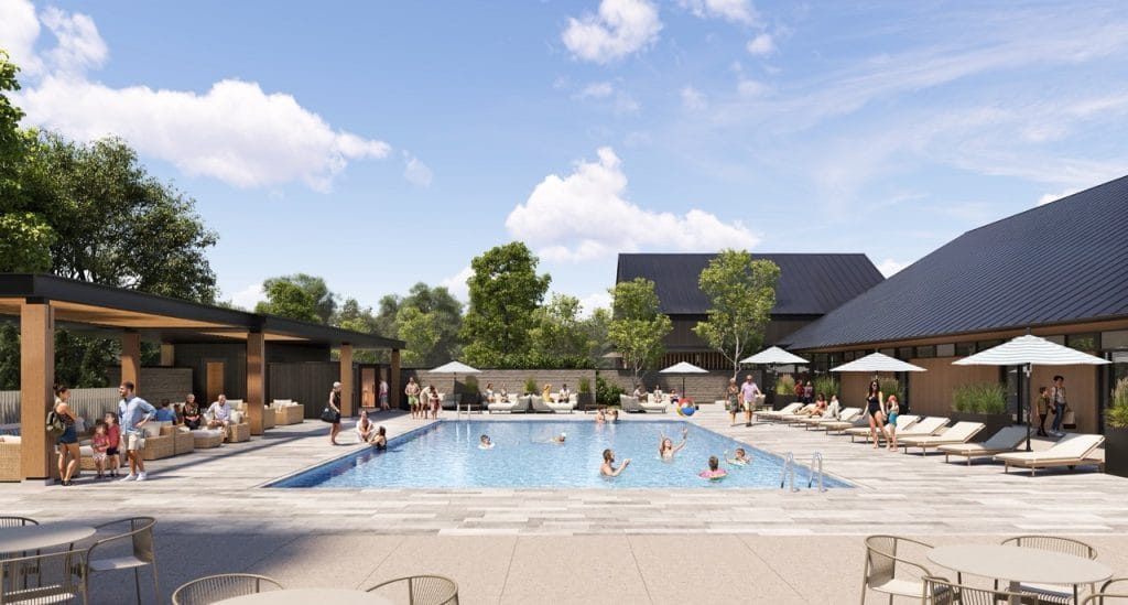 the villages at clarence crossing eq homes Ottawa new homes outdoor pool