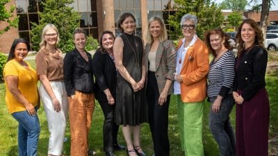 group photo of several of Ottawa’s women leaders in the housing industry