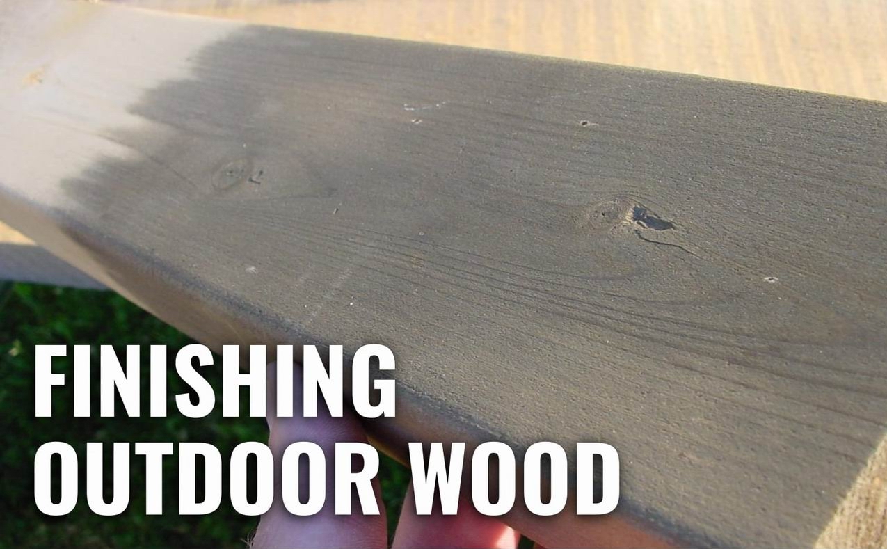 Cool weather wood finishing